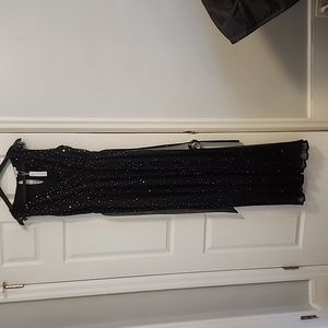 Black formal dress